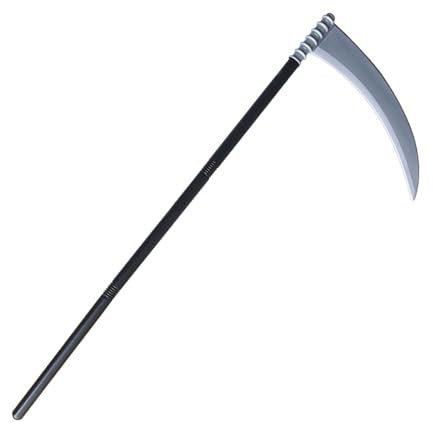 F Fityle Halloween Costume Cosplay Prop Toy Accessory Realistic for Boys Girls Multipurpose Children Toy Easy to Assemble, Sickle