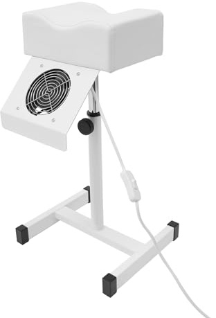 WINZING Chaise de pédicure mobile avec aspiration, tabouret de salon réglable en hauteur, légère et roulante, pour soins des pieds professionnels et domestiques, design robuste