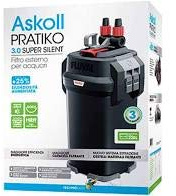Askoll Pratiko 100 3.0 Super Silent Filtre extérieur pour Aquariums jusqu'à 130 litres