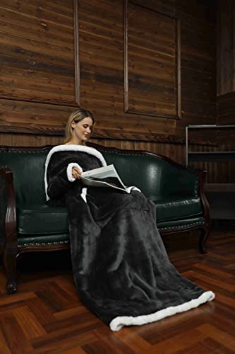 GF CwtchBlanket Giant 200cm x 170cm Extra Thick Sherpa Fleece TV/Reading Blanket