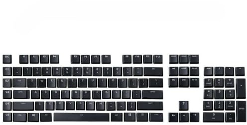 Keycap pour Logitech G913 G915 G813 G815 TKL Clavier Transparent ISO 111 Key US Version Logitech Noir Blanc Couleur Keycap