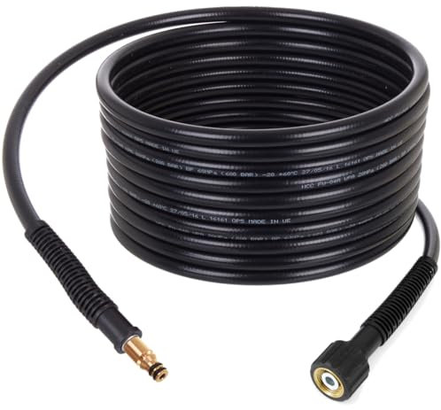 TECHKAR 200bar Hochdruckschlauch 10m lang kompatibel mit PARKSIDE PHD 100, 110, 135 Hochdruckreiniger