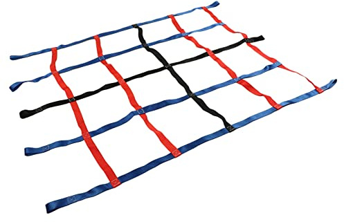 Filet d'escalade 3 Couleurs, Filet d'escalade pour Enfants en Polyester Haute Résistance pour Cultiver la motricité Fine Boucle Durable pour Les Centres de Loisirs