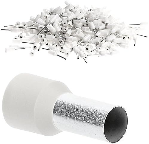 Kalitec AE1612WS Lot de 100 embouts de câble isolés Blanc 16 mm² Longueur 12 mm Fabriqué en Allemagne Qualité industrielle