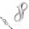 MQLSAERI Chiusure per Collane 925 Argento Chiusura a moschettone Chiusura a moschettone Bracciale Collana Fai da Te per Bracciale Collana Creazione di Gioielli Fai da Te