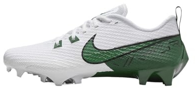 Nike Vapor Edge Speed 360 2 Herren-Fußballschuhe (DA5455-102, Weiß/Reines Platinum/Metallic-Silber), Weiß/Schwarz/Tanne, 44 EU