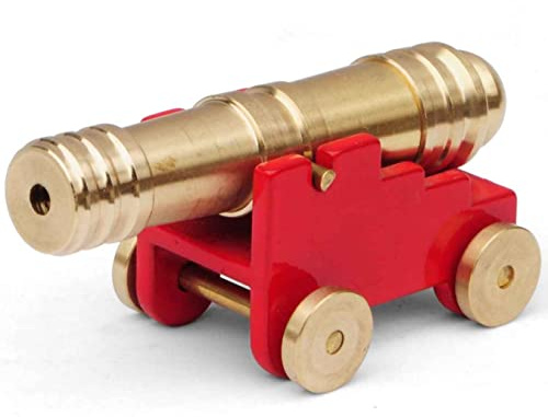 Logica Puzzles Art. The Cannon Of Malta - Metal Brain Teaser - Difficulty 3/6 Hard - Travellers Collection