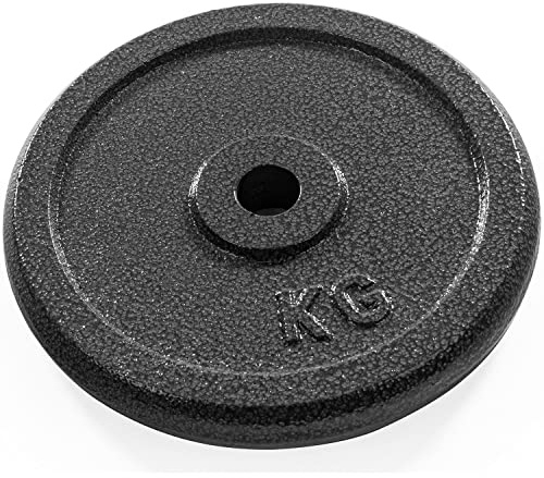 Dione 1 disque d'haltère de 15 kg de 30 mm – poids en fonte