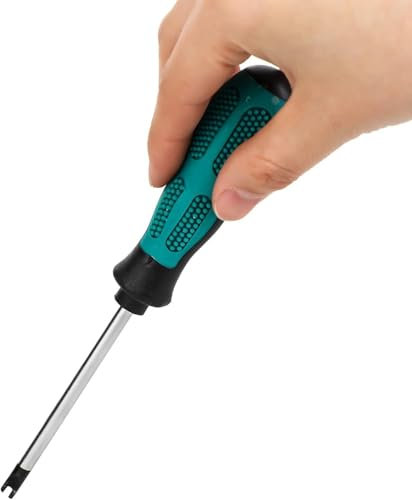 Schraubendreher Set Magnetisch,4 Stück U-Typ Schraubendreher M1.7 / M2.0 / M2.3 / M2.6 U Gabel Typ Magnetschraubendreher CRV Multifunktions Handwerkzeug Kit Bits Magnetisch Schlitzschraubenzieher