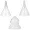 BOXOB 3 Pezzi di Punte di Ricambio per Aspiratore Nasale, Parti Ricambio in Silicone Compatibili con GROWNSY Watolt LittleTora HEYVALUE Cocobela HailiCare KIDIRA TEQIN X-Bosak