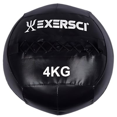 Exersci - Wall Medicine Ball - Cardio Fitness Gym Workout Exercise [2kg - 15kg] (4)