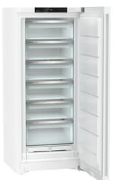 Liebherr Plus FNC7026 165.5 cm High, 70cm Wide 311 Litre Capacity No Frost White Freestanding Tall Upright Freezer - Suitable for Outbuildings (Upto Minus 15) - 6 Freezer Drawers