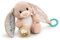 NICI Activity Kuscheltier Hase Fjella Ich beschütze Dich 23cm - rosa - Plüschtier für Babys und Kleinkinder zum Greifen, Knuddeln, Entdecken und Einschlafen | 61883