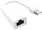 wilcractk Adaptador USB Ethernet USB2.0 RJ45 (100 Mbps) USB Ethernet - Compatible con Portátiles, PC, TV Mac (Windows, macOS, Linux) - Plug & Play, Conexión Estable por Cable