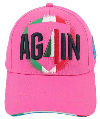 Enzo Castellano SSC Napoli 124012 Cappellino da Baseball, Fucsia, Taglia Unica Unisex-Adulto