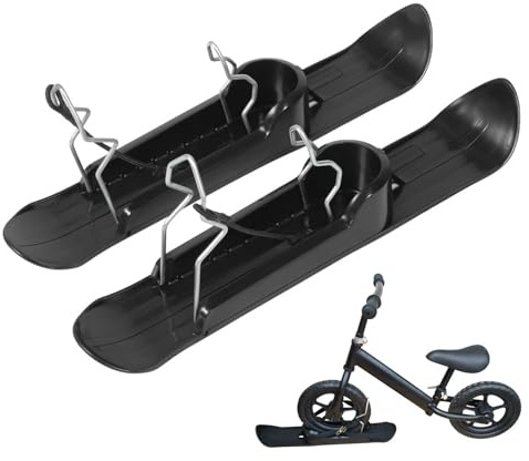 Patinete Y Trineo De Nieve para Niños - Accesorio Divertido Y Portátil | Kit De Trineo De Ciclismo Invernal | para Campos de Nieve, Estaciones, Parques de Skateboard, Deportes al Aire