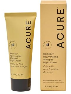 Acure Radically Rejuvenating Whipped Night Cream - Anti Aging - 1.7 fl oz