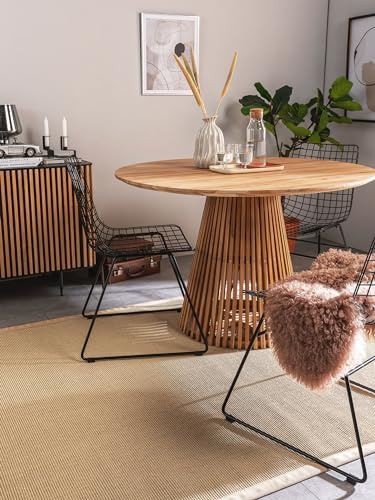 benuta Nest Sisal Naturfaser Teppich Sana - Creme 120x180 cm - Robuster Teppich für Esszimmer & Wohnzimmer - 100% Sisal Naturfaser - Zeitloses Design