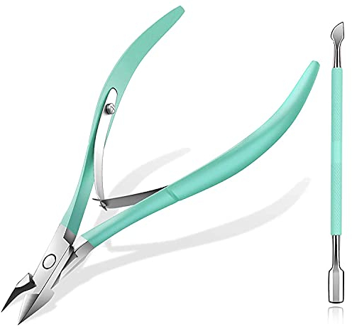RoserRose 2 Stück Nagelzange, Nagelzangen FüR FußNäGel Profi, FußNagelzange, Nagelzange FüR Starke FußNäGel, Nagelzange FußNäGel, Fussnagelschere Dicke NäGel, FüR Eingewachsene FußNäGel Und FingernäGe
