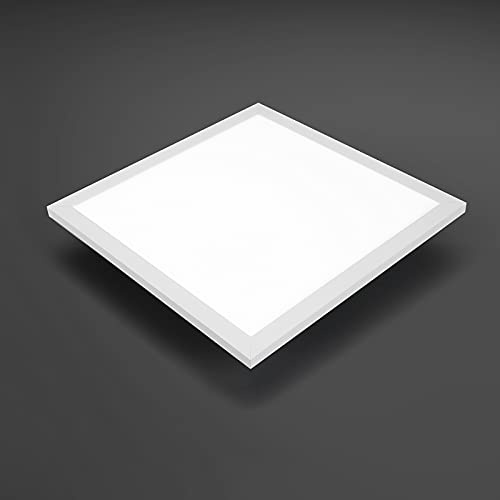 IMPTS LED Panel deckenleuchte warmweiss 30 x 30cm ultra flach Quadrat Deckenleuchte Deckenlampe Deckenstrahler 16W ersetzt 100W Glühbirne 1500 Lumen, Ideal für Schlafzimmer Küche Wohnzimmer