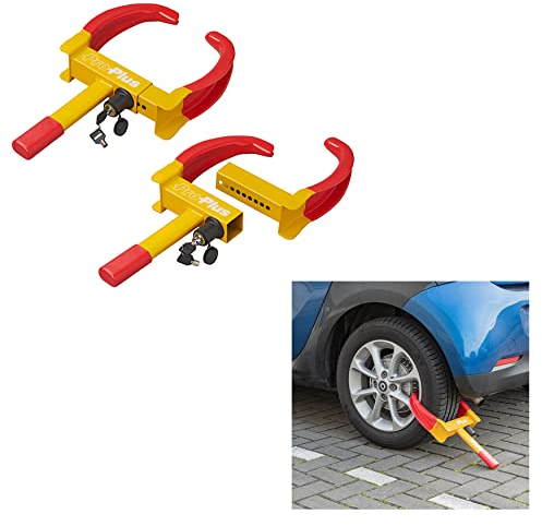 Generisch Radkralle Parkkralle Wegfahrsperre Wohnwagen Anhänger Diebstahlsicherung Auto