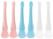 6 pennelli in silicone per maschera facciale in morbido silicone pinceau de masque per applicatori di maschere per il viso morbide applicatori per fango