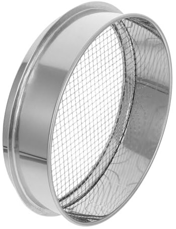 YARNOW Tamiz De Tierra De Acero Inoxidable para Jardinería Tamiz para Rocas De Herramienta De Tamizado para Exterior Tierra Separador De Malla para Jardinería