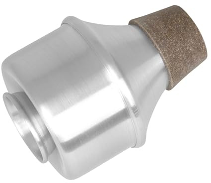 Sordina para Trompeta Wah, Sordina Recta de Aluminio, Práctica Silenciosa para Todo Tipo de Trompetas
