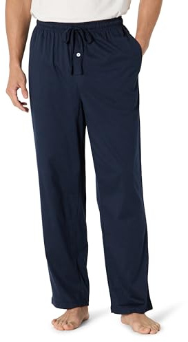 Amazon Essentials Men's Relaxed-Fit Lightweight Cotton Knit Lounge Pajama Pants, Charcoal Heather, X-Large