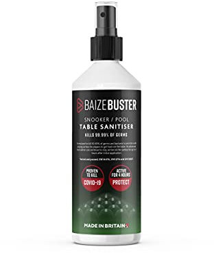 BaizeBuster Snooker/Pool Table Cleaner Sanitiser Disinfectant, 500ml