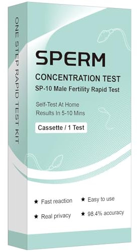 Test rapido di fertilità maschile SP-10 - Esame dello Sperma Rapido e Semplice, Privacy Garantita