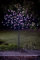 spot on dealz® 4 FT Cherry Blossom Tree Outdoor Decorations for Garden 128 LED Solar Powered Garden Lights Tree Ornaments for Home Decor Display Indoor Pink