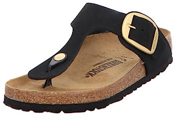BIRKENSTOCK GIZEH BB LENB black, schwarz(schwarz), 42 EU