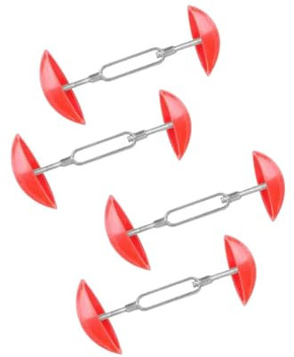 BinPhorm Tendiscarpe,4 PCS Allarga Scarpe Regolabile Barella per Scarpe Allarga Scarpe Uomo e Donna Adatti a Scarpe in Pelle Sportive e Tacchi Alti