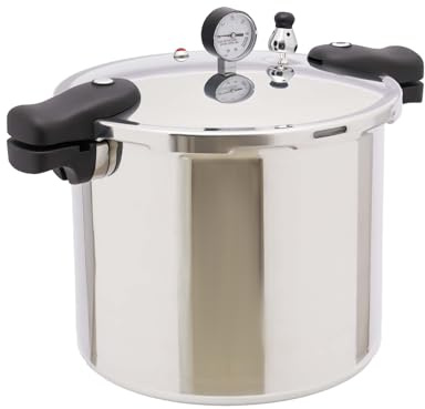 Pressure Cooker Mehrere Schutzvorrichtungen gebaut 22Litre schnellkochtopf in Luxus-Digitalmanometer Einmachen&Wasserbad-Einkocher Druckmesser&Druckregler