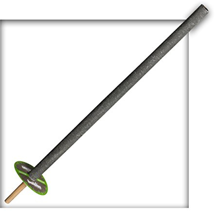 bolsius 10x Wachstuchfackeln mit Tropfenfänger Handfackel Umzug Garten Party