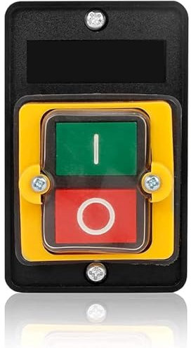 CABLEPELADO Interruptor KAO-5 | Interruptor de Botón | Interruptor de ON/OFF | Interruptor Trifásico | impermeable | AC220V / 380V | Apto para maquinaria mecánica equipos textiles
