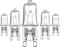 VINBE 40W Spezial G9 Halogen lampe für Mikrowellenherdlampe und Ofenlampe ， 230v Halogenlampe Tolerant bis 300 Grad C，warm weiß(5 Packs)