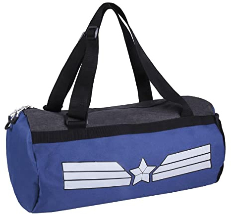 CERDÁ LIFE'S LITTLE MOMENTS Bolsa Deporte Marvel para Llevar Toda tu Equipacion Deportiva y la Botella de Agua en el Bolsillo Lateral con Cierre, Material Escolar Unisex niños, Multicolor, Talla única