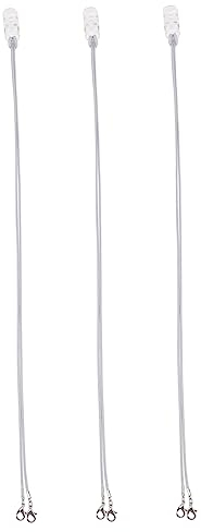 Healvian 12 Stk Anti-verlorenes Seil für Halter für Hörverstärker Hörgeräteclip gegen Verlust Trageband für Hörverstärker -Clip Gehörschutz Halterung Nylon