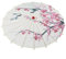 HAOHIZE Chinesische Deko Schirm, Paper Sonnenschirm, Japanische Deko Regenschirme, Vintage Regenschirm Hochzeit, Pflaumenblüte Umbrella, Geölter Papierschirm, Klassischer Schirmchen