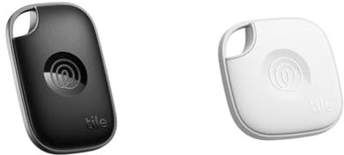 Tile by Life360 Pro (2024) - Powerful Bluetooth Tracker Bundle, Key Finder and Item Locator for Keys, Bags and More, Black + White