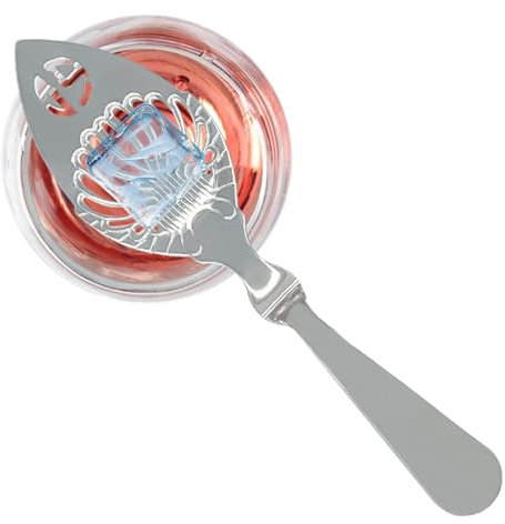 Cuchara de absenta – Cuchara mezcladora de cóctel, accesorios de fuente de absenta | Utensilios de de cóctel de camarero de acero inoxidable, cuchara de ajenjo, cuchara de fuente de absenta para
