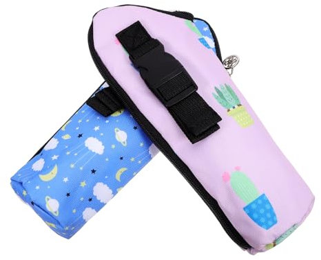 ERINGOGO 2pezzi Borsa Termica Per Bottiglie Isolata Contenitore Per Bottiglie Da Viaggio Borsa Per Portatile