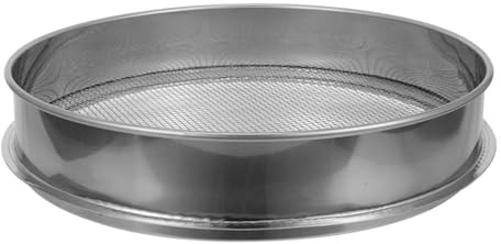 ifundom Tamiz para Tierra Tamiz De Malla De Acero Inoxidable Rocas y Tierra Mallas