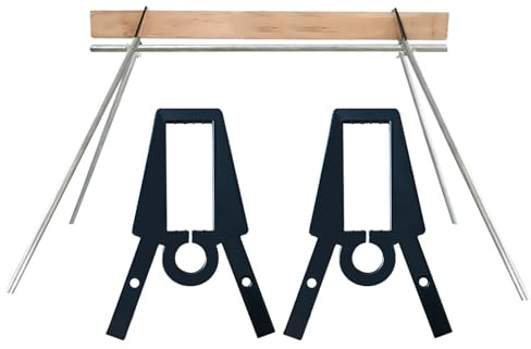 Highwild AR500 Target Stand Brackets for 2x4 & Pipe - Set of 2