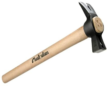 La zappa Martello per carpentiere con manico in legno resistente (400 gr/450 mm)