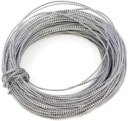 Bowdabra Bow Wire, 50 Ft, Silver