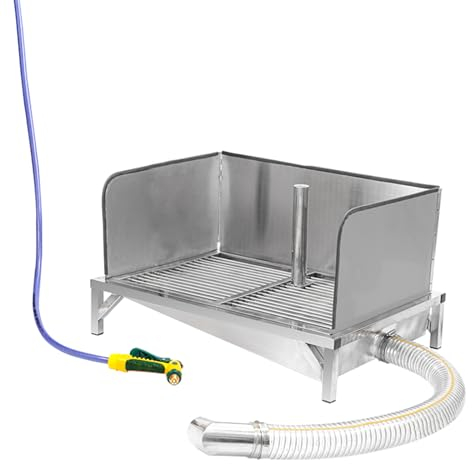 Toilette für Hunde, Hundetoilette mit Wand für Hundetoilette, Hundetöpfchen für drinnen für Wohnung und Terrassen(110X70cm/43.3X27.5in)