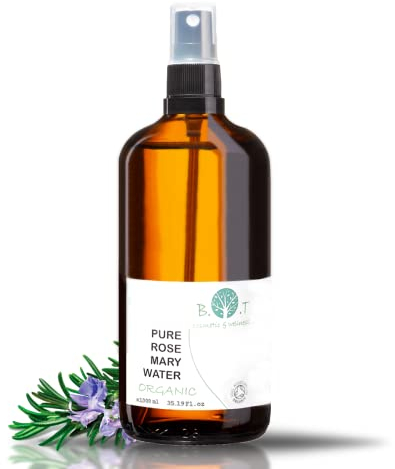 Rosmarinwasser Gesichtswasser Haar Spray 1000 ml Haarausfall Haarwachstum Haarwasser Naturkosmetik Rosmarin Haartonikum Wurzel Verstärker Pflegendes Kopfhaut Spray mit Rosmarin ätherischen Ölen